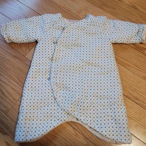 Bonpoint Alouette padded cotton one-piece 0-3m